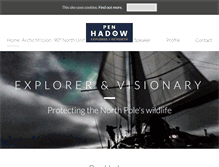 Tablet Screenshot of penhadow.com